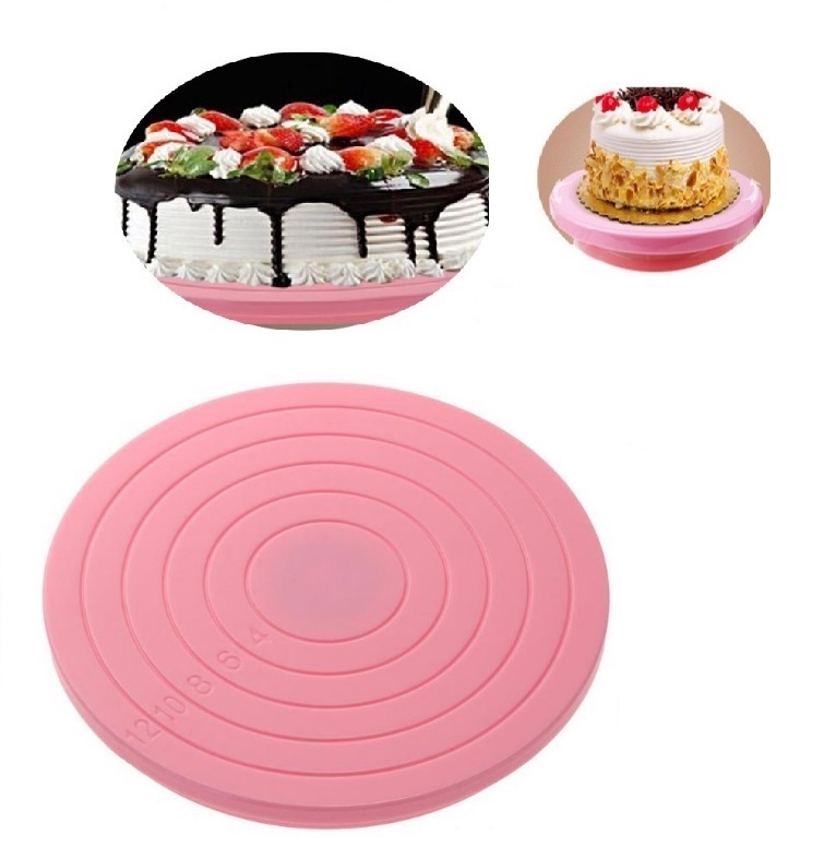  cake rotating base cake equipment ornament pcs 14cm cake making for turntable rotating base turntable cool stand 