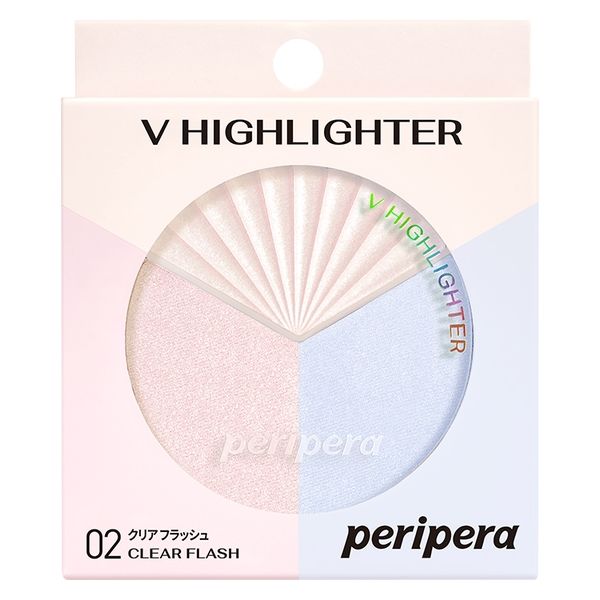 【単品7個セット】ペリペラ ブイ ハイライター 02 CLEAR FLASH peripera クリアフラッシュ 韓国コスメ【送料無料】 peripera ペリペラ ブイ ハイライター（02 CLEAR FLASH） フェイス