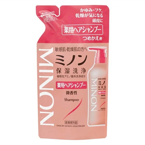 ミノン 薬用ヘアシャンプー 詰替 380ml×1個の商品画像