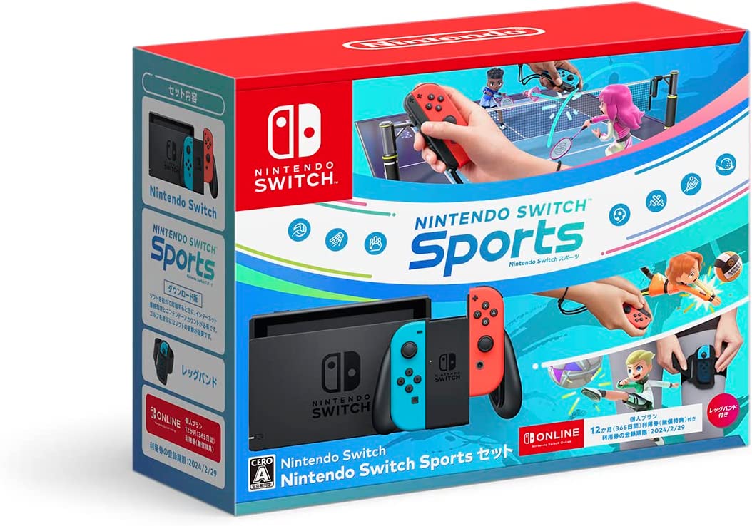 Nintendo Switch Sportsセット Nintendo Switch本体 - 最安値 Nintendo Switch Sportsセット Nintendo Switch本体 - 最安値