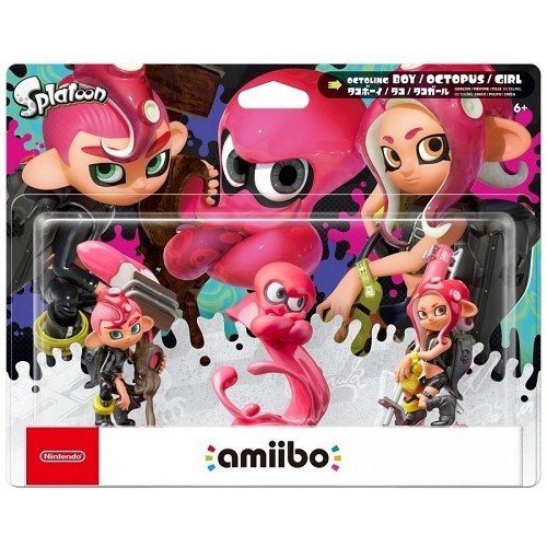任天堂 amiibo トリプルセット タコガール/タコ/タコボーイ スプラ