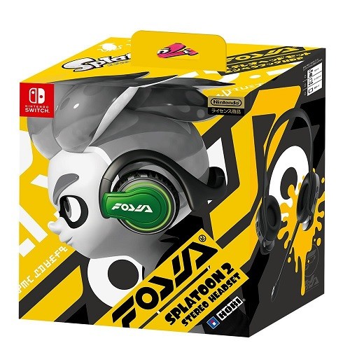 希少品！！スプラトゥーンステレオヘッドセットエンペラフックHDP ホリ ステレオヘッドセット エンペラフックHDP for Nintendo Switch
