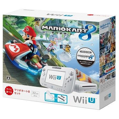 任天堂 Wii U すぐに遊べる マリオカート8 セット シロ Wii U本体の商品画像