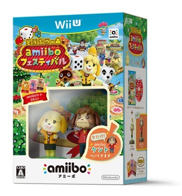 【Wii U】 どうぶつの森 amiiboフェスティバルの商品画像