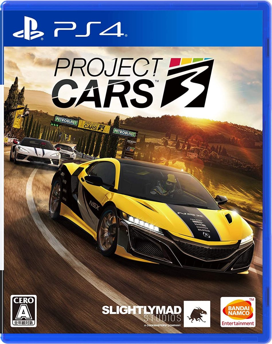 バンダイナムコエンターテインメント 【PS4】 Project CARS 3 PS4用ソフト（パッケージ版）の商品画像