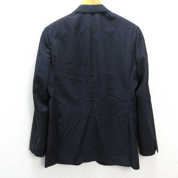 y# Beams /BEAMS HEART 2. button tailored jacket / suit # navy blue [48]MENS/10[ used ]