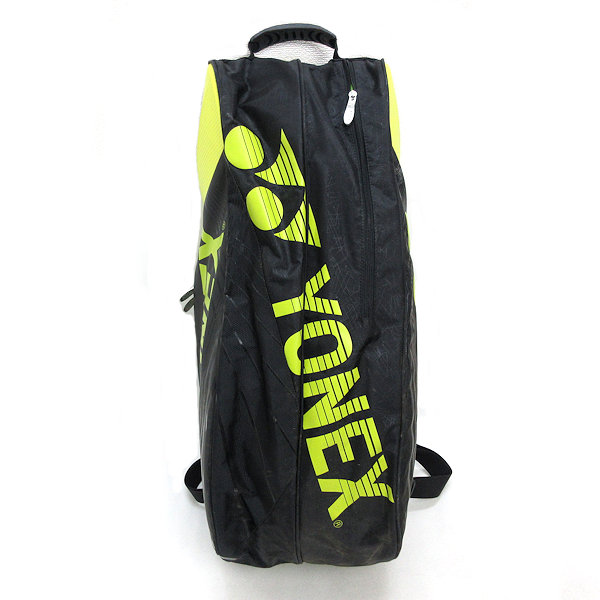 s# Yonex /YONEXbato Minton tennis racket bag BAG# black yellow /53[ used ]
