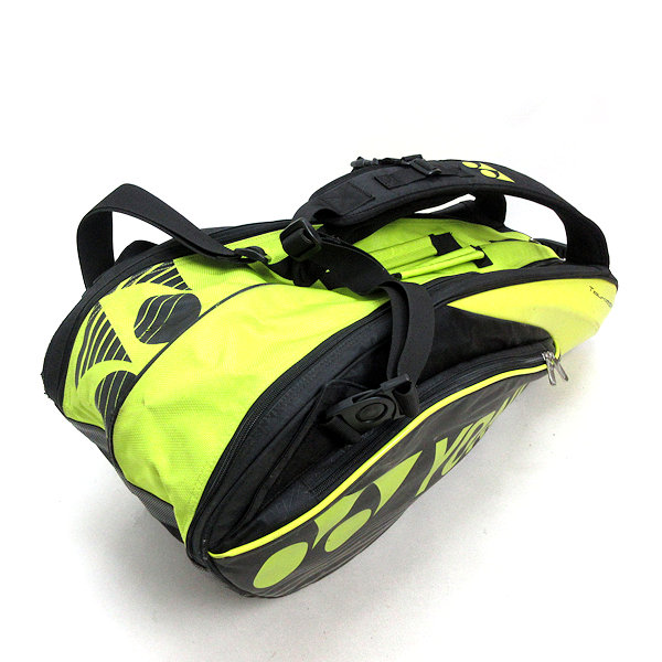 s# Yonex /YONEXbato Minton tennis racket bag BAG# black yellow /53[ used ]