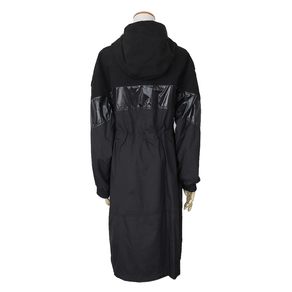  Moncler пальто женский ELORN 1C00031 596TM 999 ветровка плащ весеннее пальто черный чёрный MONCLER