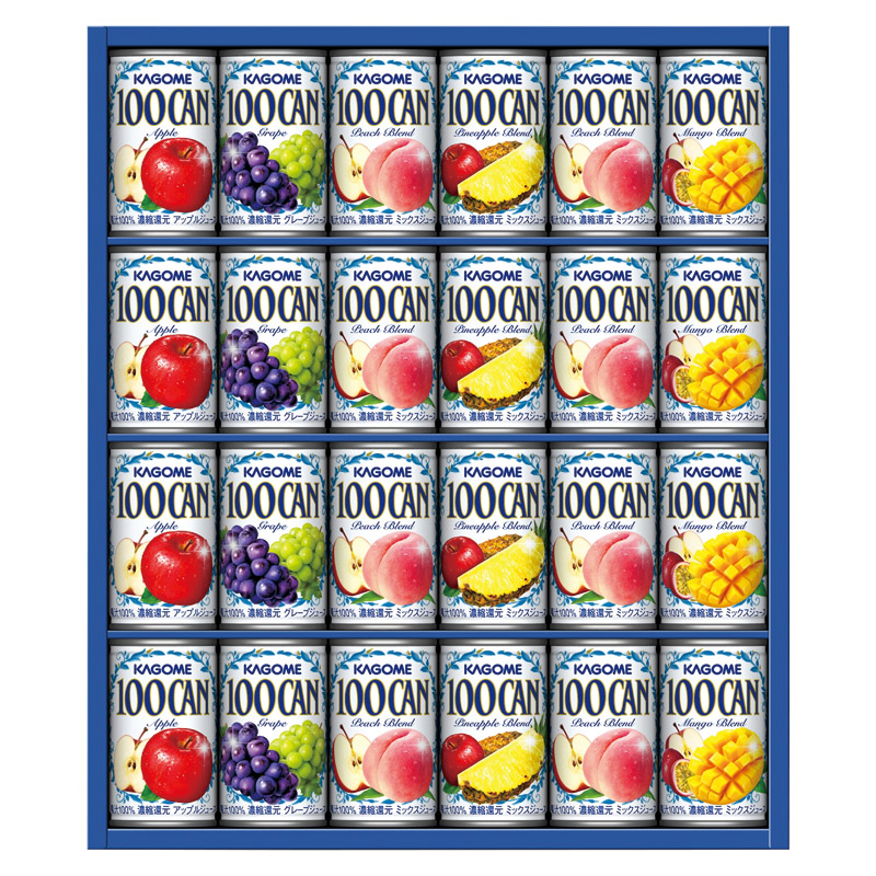 カゴメ フルーツジュースギフト 160g 24本入 FB-30H×1箱の商品画像