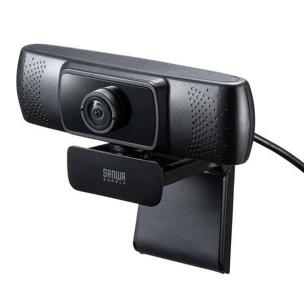 SANWA SUPPLY 会議用ワイドレンズカメラ CMS-V43BK （ブラック） Webカメラの商品画像