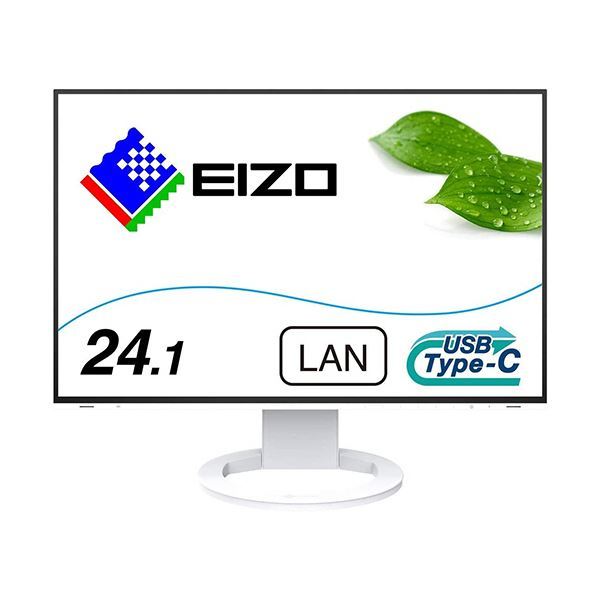 EIZO FlexScan EV2495-WT （ホワイト） FlexScan パソコン用ディスプレイ、モニターの商品画像