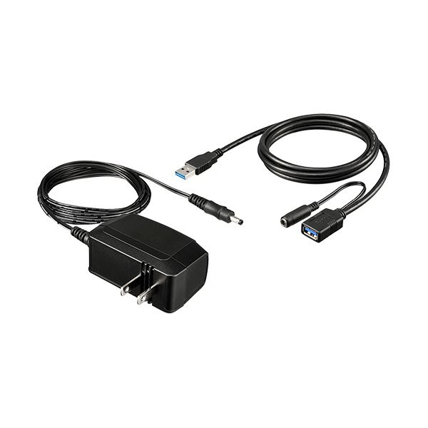 BUFFALO BUFFALO ポータブルHDD向け給電用ACアダプター AC-DC5PSC2 USB ACアダプターの商品画像