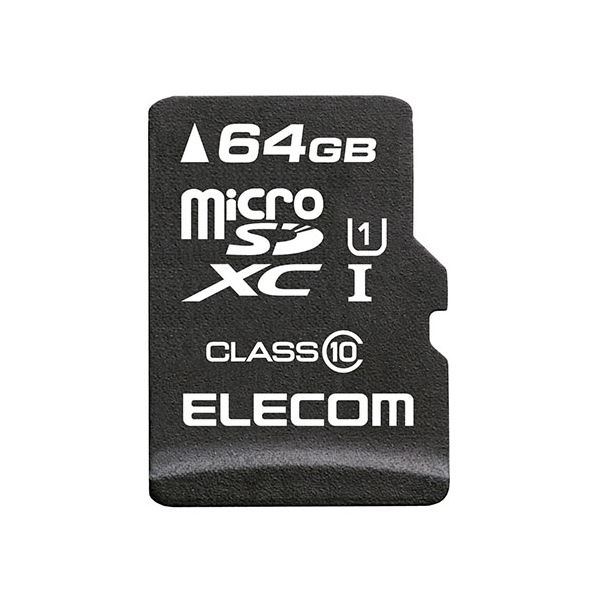 ELECOM MF-MSDC10RXC MF-MSD064GC10R （64GB） MicroSDメモリーカードの商品画像