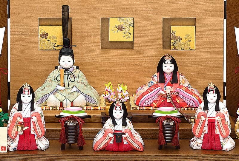 古今雛◇真多呂 / 鼓◇和楽器 邦楽 変わり雛 木目込人形 内裏雛 雛人形