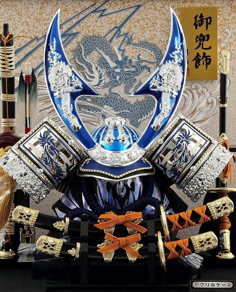 五月人形 兜ケース飾り 兜飾り 藤翁作 六角紫光 アクリルケース オルゴール付 H035 Fn 185 736 H305 Fn 185 736 雛人形と五月人形の人形屋ホンポ 通販 Yahoo ショッピング