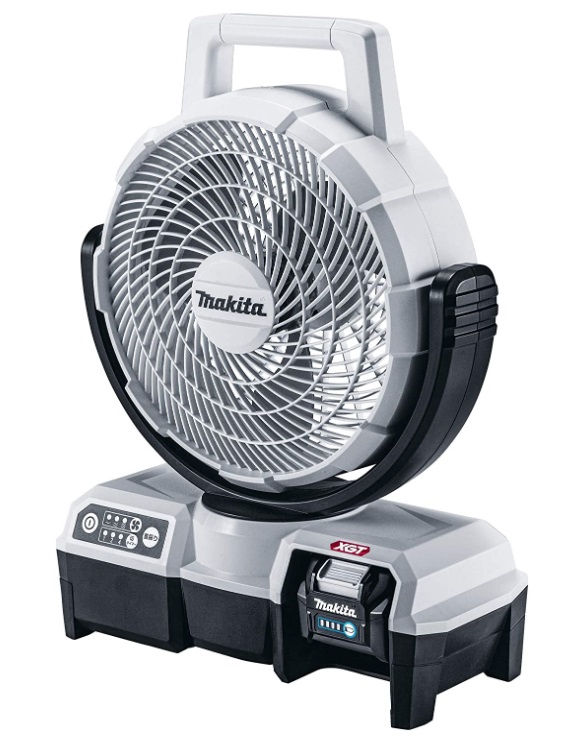 マキタ マキタ 充電式ファン 静かな運転音＋パワフルな風 白 CF001GZW サーキュレーターの商品画像