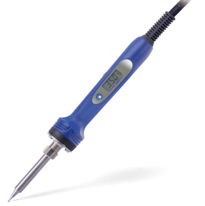 デジタル式温度制御はんだこて（セラミックヒータータイプ）平型プラグ FX600D-813の商品画像