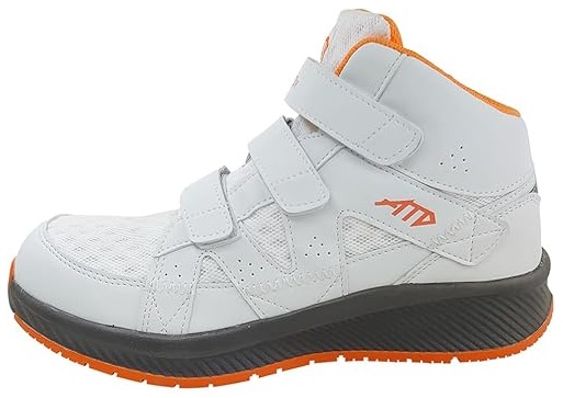 喜多 ハイカットセーフティスニーカー MG-5780（ホワイト）26.5cm