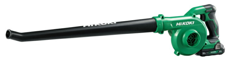 HiKOKI コードレスブロワ RB18DC (BCL) バッテリ (BSL1820M) +急速充電器 (UC18YSL3) 充電式ブロア 14.4V18V対応 日立 ハイコーキの商品画像