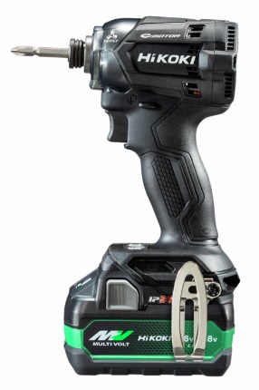 18V コードレスインパクトドライバ WH18DC （2XPBZ） （ストロングブラック） バッテリBSL36A18X×2個