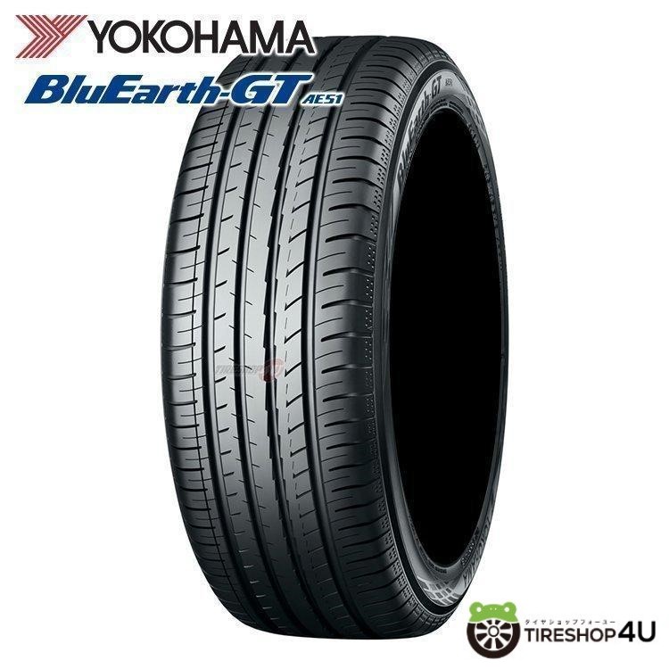 ヨコハマタイヤ BluEarth-GT AE51 225/45R18 95W XL タイヤ×4本セット BluEarth 自動車　ラジアルタイヤ、夏タイヤの商品画像