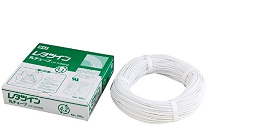 レタツイン 丸チューブ（UL224適合）LM-TU342N2（内径φ4.2mm 100m巻）LM90202×1個