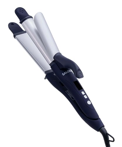 SALONIA SALONIA 2WAY ストレート＆カールヘアアイロン 32mm（シルバー