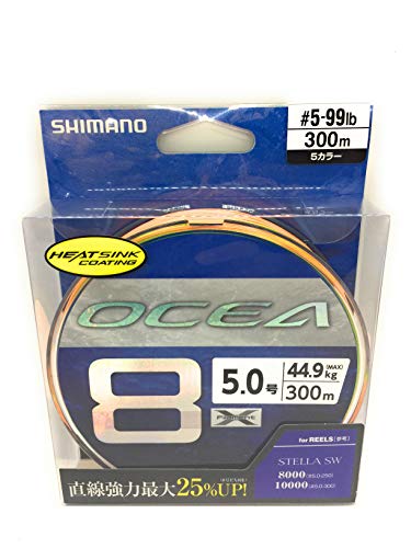 シマノ オシア 8 5号 300m（5カラー） 釣り糸、ラインの商品画像