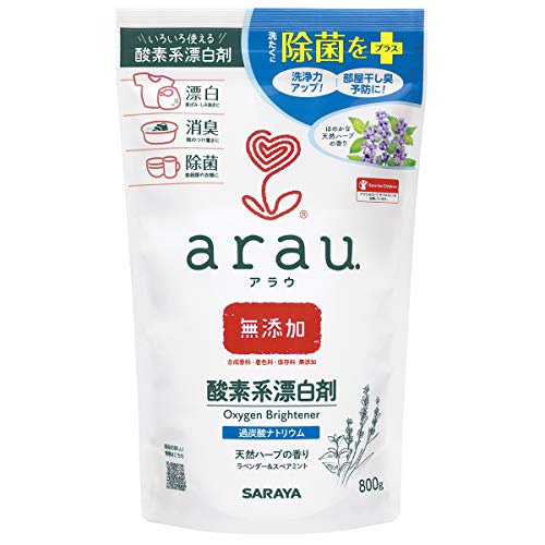 SARAYA アラウ 酸素系漂白剤 800g×1 arau. 洗濯用漂白剤の商品画像