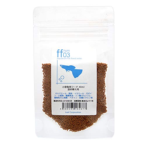 Leaf Corp 詰め替え用 ff num03 小型魚用フード 40mlの商品画像