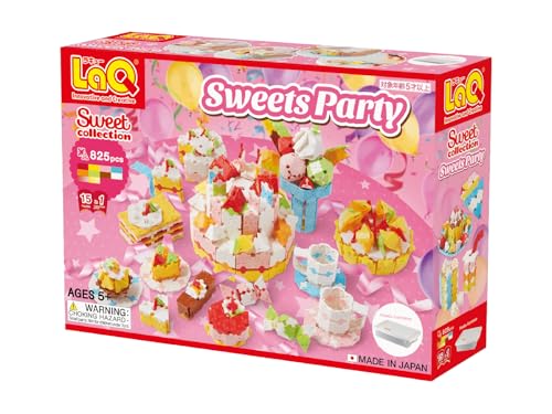 LaQ スイートコレクション スイーツパーティ（プラスチックコンテナVer.）の商品画像