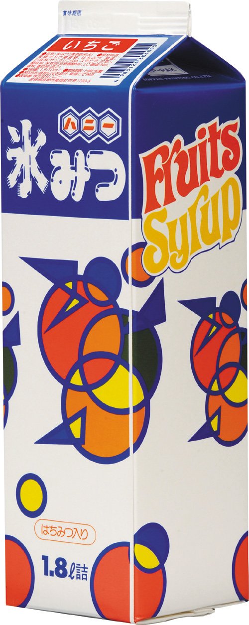 ハニー 氷みつA イチゴ 1800ml×1本の商品画像