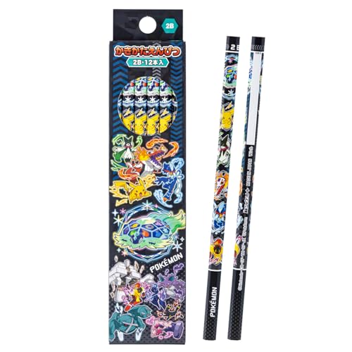 ショウワノート ポケットモンスター かきかたえんぴつ（2025年新学期） 2B 12本入り 452729008の商品画像