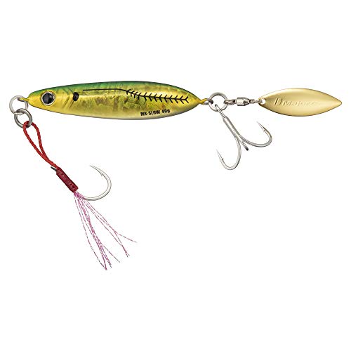 Major Craft マキジグ スロー MAKI-SLW 40g #79 緑金アジ（ケイムラ） スピンテールジグの商品画像