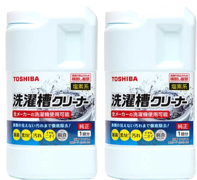 東芝 洗濯槽クリーナー 1500ml 塩素系 T-W1Aの商品画像
