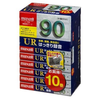 カセットテープ 90分 10巻 UR-90L 10Pの商品画像