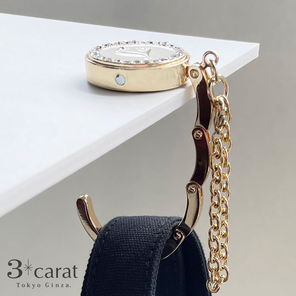  вешалка для сумки initial 3carat очарование круглый модный сумка .. крюк портфель .. подарок подарок 