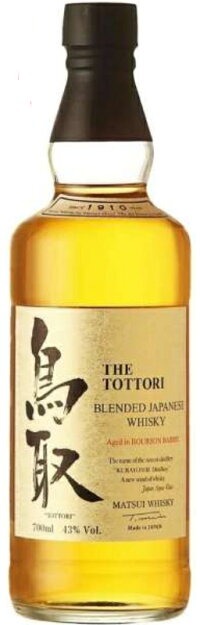 マツイウイスキー マツイウイスキー 鳥取 金ラベル 700mlびん 1本 鳥取 国産ウイスキーの商品画像