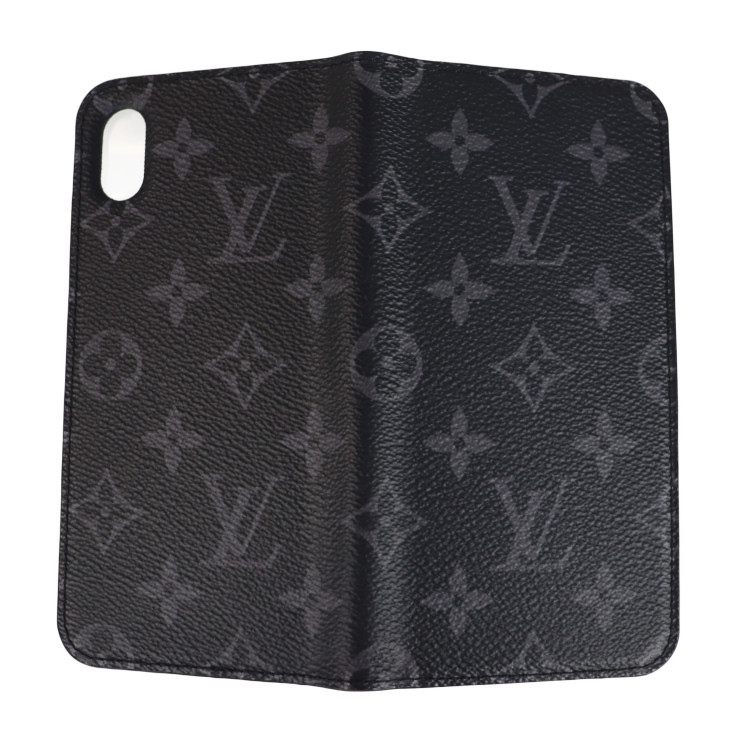 豪華 超美品 Louis Vuitton ルイ ヴィトン Iphonexs Max フォリオ エクリプス M モノグラムキャンバス ブラック Iphoneケース 本物保証 100 の保証 Www Aproniaperu Com