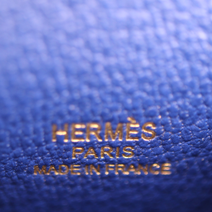  новый товар не использовался выставленный товар Hermes ke Lead -ru082655CCtatelaktoshe-bru синий серия многоцветный Gold металлические принадлежности очарование U.[ подлинный товар гарантия ]