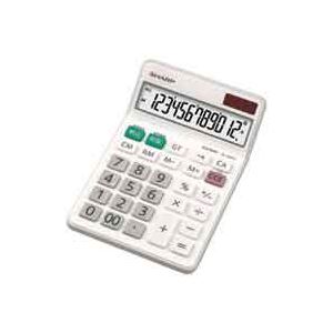 SHARP シャープ 12桁 ベーシック 実務電卓 ナイスサイズタイプ EL-N432-X ×30個 電卓の商品画像