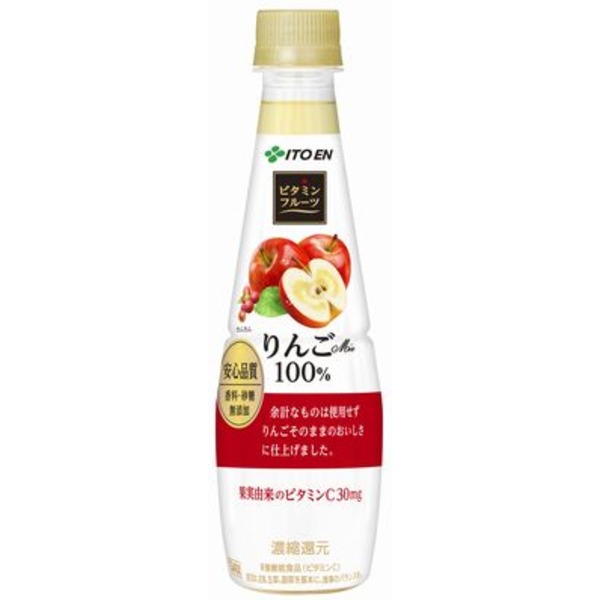 伊藤園 ビタミンフルーツ りんごMix 100% ペットボトル 340g×48 ビタミンフルーツ フルーツジュースの商品画像