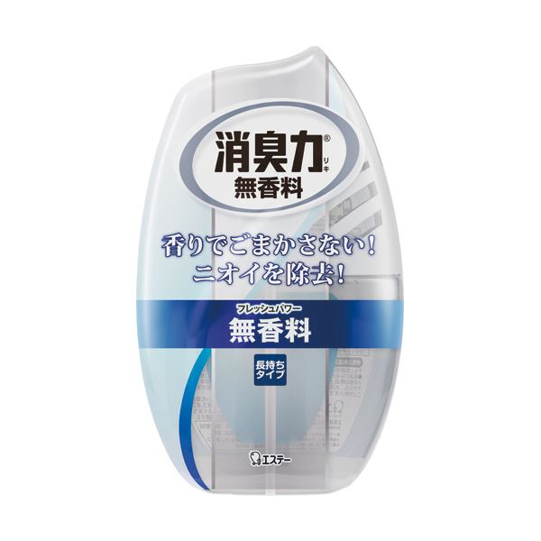 エステー 玄関・リビング用 消臭力 無香料 400mL×15個 消臭力 部屋用（芳香剤、消臭剤）の商品画像