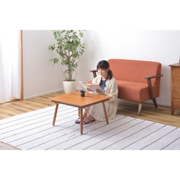  котацу ширина 60× глубина 60× высота 36.5cm светло-коричневый kotatsu futon продается отдельно сборка тип living обеденный интерьер мебель 