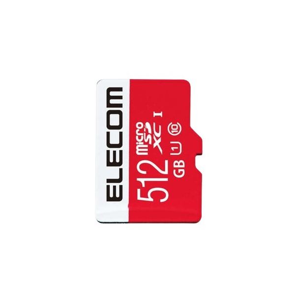 ELECOM GM-MFMS_XC GM-MFMS512G （512GB） MicroSDメモリーカードの商品画像