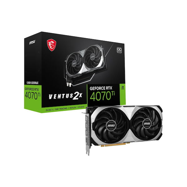 GeForce RTX 4070 Ti VENTUS 2X 12G OCの商品画像