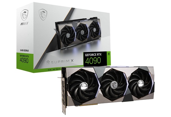 GeForce RTX 4090 SUPRIM X 24Gの商品画像