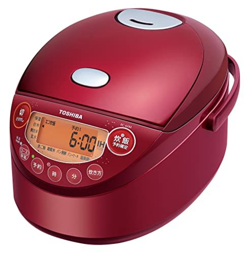 受注生産140未満 美品 Ih炊飯器 Toshiba Rc 6xm R かっこいい赤です 輸入版 家電 スマホ カメラ Rspg Spectrum Eu