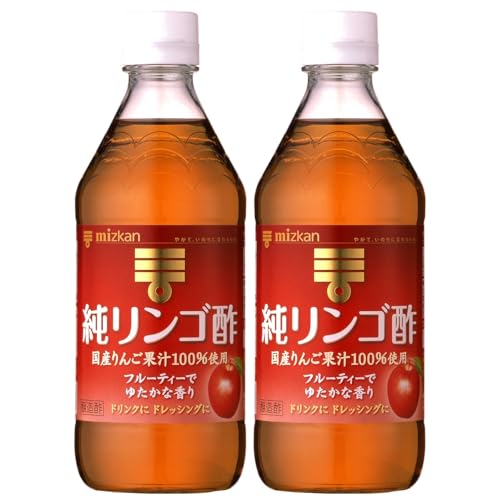 ミツカン 純リンゴ酢 500ml×2本の商品画像